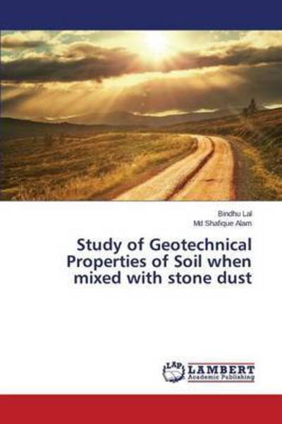 Cover for Lal · Study of Geotechnical Properties of (Buch) (2015)
