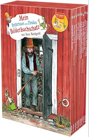 Cover for Sven Nordqvist · Pettersson und Findus. Mein Pettersson und Findus Bilderbuchschatz (DIV) (2024)