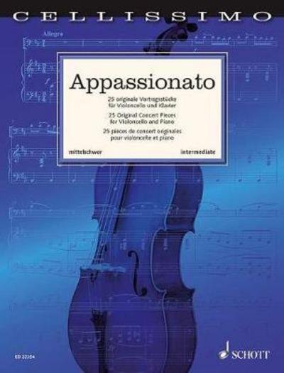 Cover for Appassionato,Violoncello und Klavier (Book) (2017)