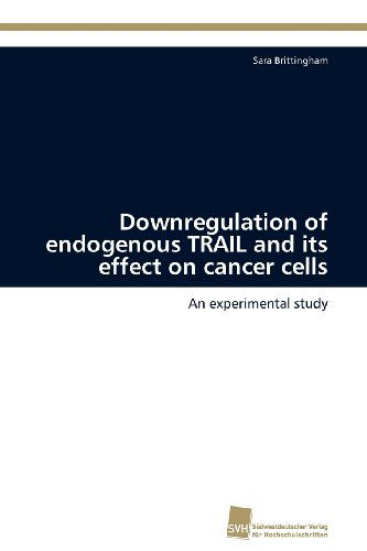 Cover for Sara Brittingham · Downregulation of Endogenous Trail and Its Effect on Cancer Cells: an Experimental Study (Paperback Book) (2012)