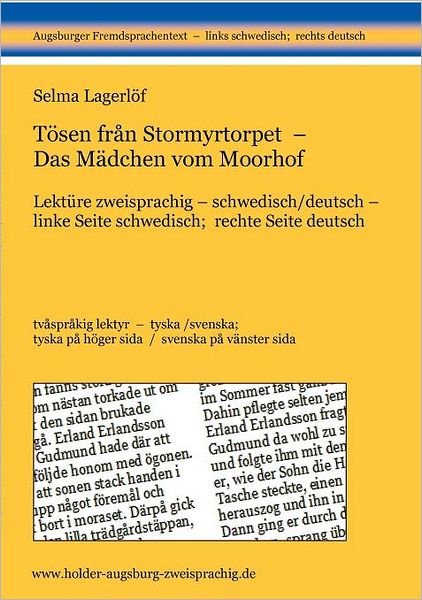 Cover for Marie Franzos · Tösen Från Stormyrtorpet - Das Mädchen Vom Moorhof (Paperback Book) [German edition] (2012)