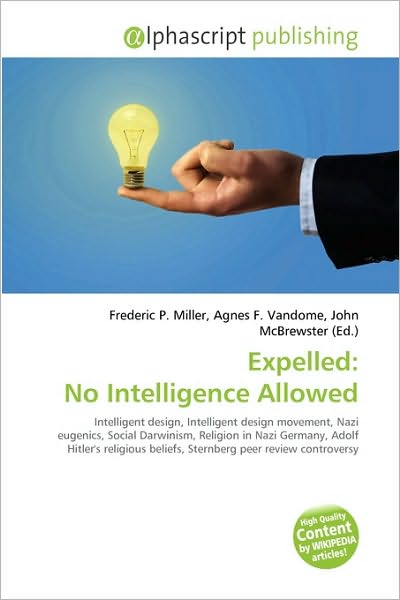 Cover for Expelled · No Intelligence Allowed (Bok)