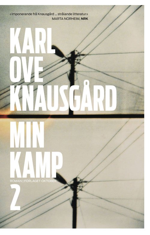 Cover for Karl Ove Knausgård · Min kamp: Min kamp : andre bok : roman (Innbunden bok) (2009)
