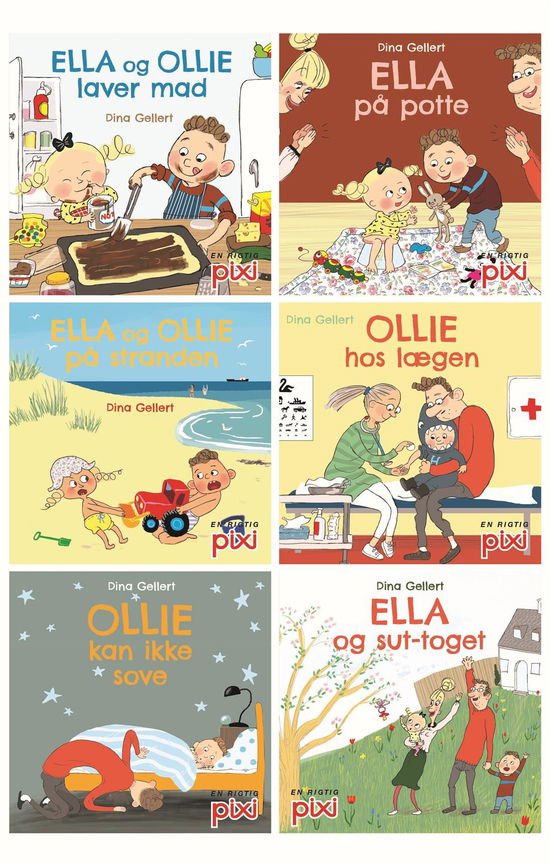 Cover for Dina Gellert · PIXI: Pixi®-serie 130: Ella og Ollie (kolli 48) (Heftet bok) [1. utgave] (2018)