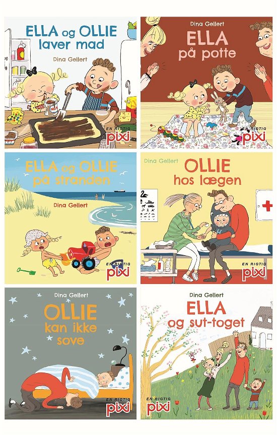 Cover for Dina Gellert · PIXI: Pixi®-serie 130: Ella og Ollie (kolli 48) (Book) [1th edição] (2018)