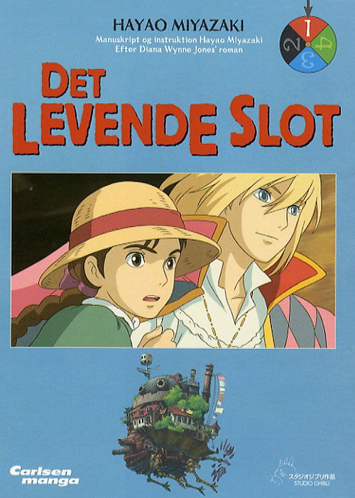 Cover for Hayao Miyazaki · Carlsen manga: Det levende slot (Sewn Spine Book) [1.º edición] (2006)