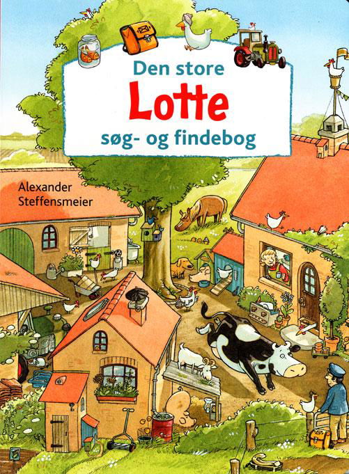 Cover for Alexander Steffensmeier · Flachs - Læs selv: Den store Lotte søg- og findebog (Papbog) [1. udgave] (2015)