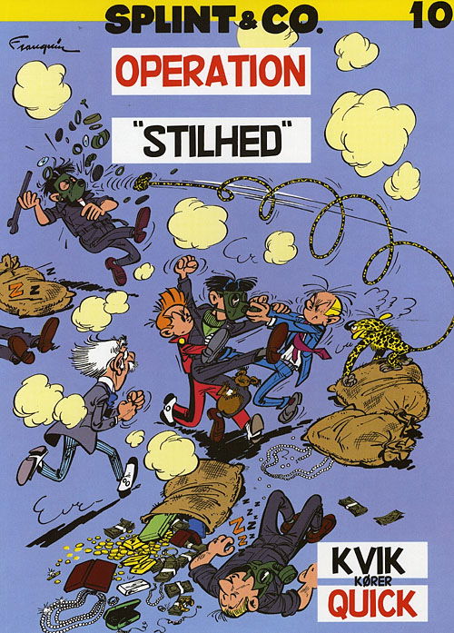 Cover for Franquin · Operation Stilhed (Book) [1. Painos] (2008)