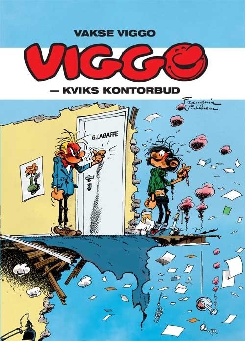 Cover for Franquin · Vakse Viggo: Kviks Kontorbud (Bound Book) (2015)