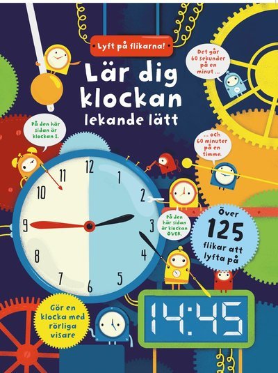 Cover for Rosie Hore · Lär dig klockan : lekande lätt (Board book) (2020)