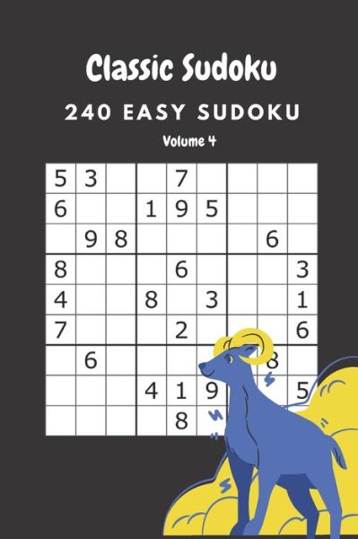 Classic Sudoku - Nina Fortner - Livres - Independently Published - 9798633761054 - 3 avril 2020