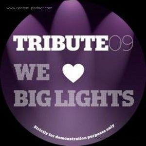 Cover for Tribute · We Love Big Lights (12&quot;) (2012)