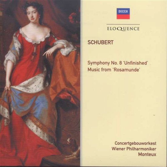 Schubert: Symphony No. 8. Rosamunde Excerpts - Royal Concertgebeow / Vienna Philharmonic Orchestras / Monteux - Musique - AUSTRALIAN ELOQUENCE - 0028948089055 - 23 octobre 2015