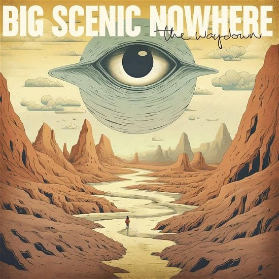 Cover for Big Scenic Nowhere · The Waydown (Blood Red Vinyl) (LP) (2024)