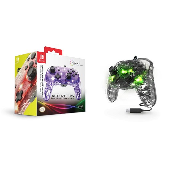 Cover for Pdp · Afterglow Prismatic Wired Deluxe+ Controller For Nintendo Switch (PS4) (2020)