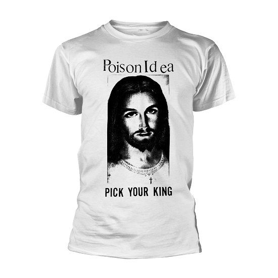 Cover for Poison Idea · Pick Your King (White) (T-shirt) [size XXXL] [White edition] (2021)