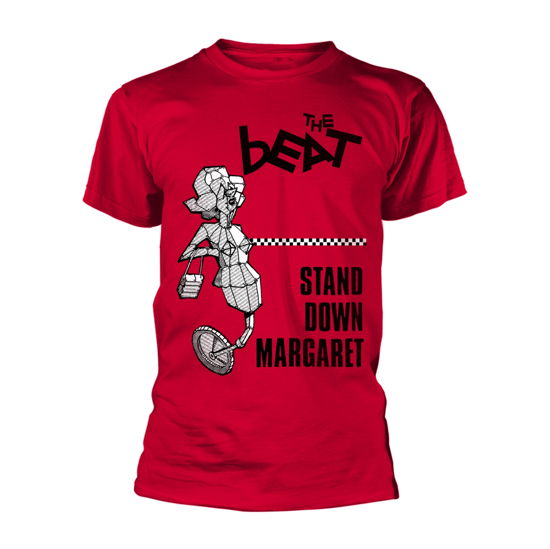 Cover for The Beat · Stand Down Margaret (T-shirt) [size M] [Red edition] (2018)