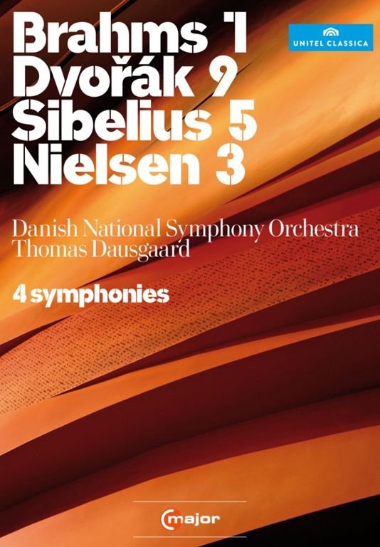 4 Symphonies - Brahms / Dvorak / Sibelius / Nielsen - Musik - C-MAJ - 0814337011055 - 26. Juni 2012