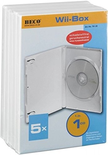 Wii-boxen 5erpack Transp.einschubf.weiß*** - Beco Gmbh & Co. Kg - Merchandise - Beco - 4000976761055 - 