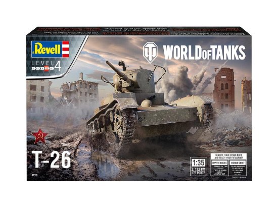 Cover for Revell · Revell Model Kit World of Tanks T-26 Panzer (Leketøy)