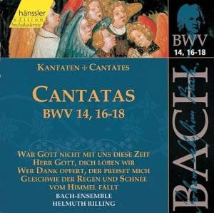 * BACH: Kantaten BWV 14,16 - 18 - Bach-ensemble / Rilling - Muzyka - hänssler CLASSIC - 4010276015055 - 7 grudnia 1998