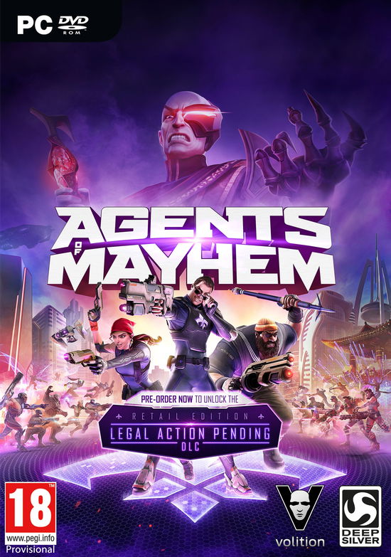 Cover for Agents Of Mayhem · Edizione Day One - Pc (GAME)