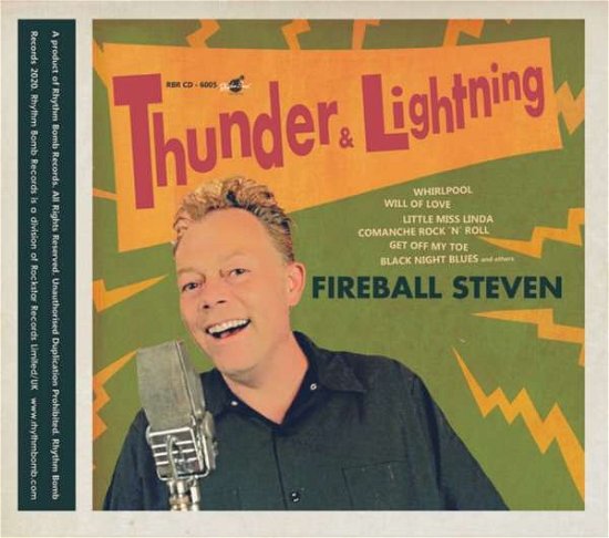 Cover for Fireball Steven · Thunder &amp; Lightning (CD) (2020)