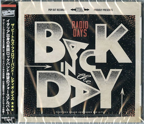 Cover for Radio Days · Back in the Day (CD) [Japan Import edition] (2017)