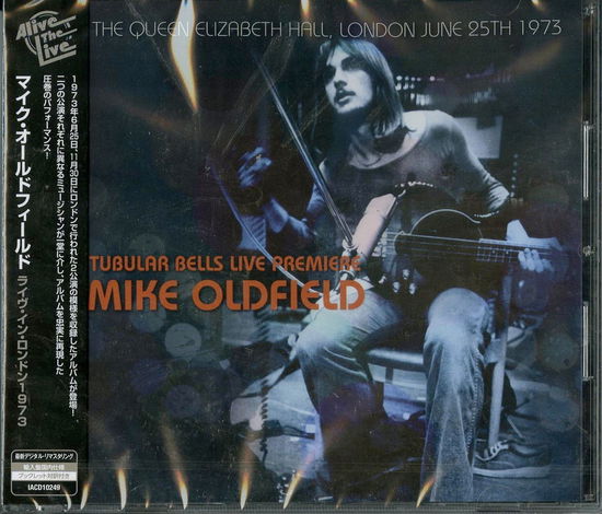 Cover for Mike Oldfield · Tubular Bells Live Premiere (CD) [Japan Import edition] (2019)