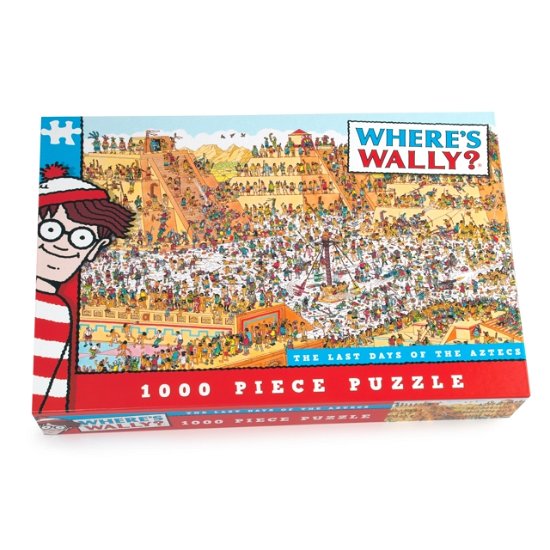 Cover for Where's Wally The Last Day of the Aztecs 1000pc Puzzle (Paperback Book) (2023)