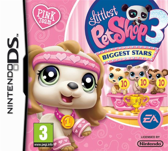 Littlest Pet Shop 3: Biggest Stars - Pink - Spil-nintendo Ds - Spil - Electronic Arts - 5030945086055 - 7. oktober 2010