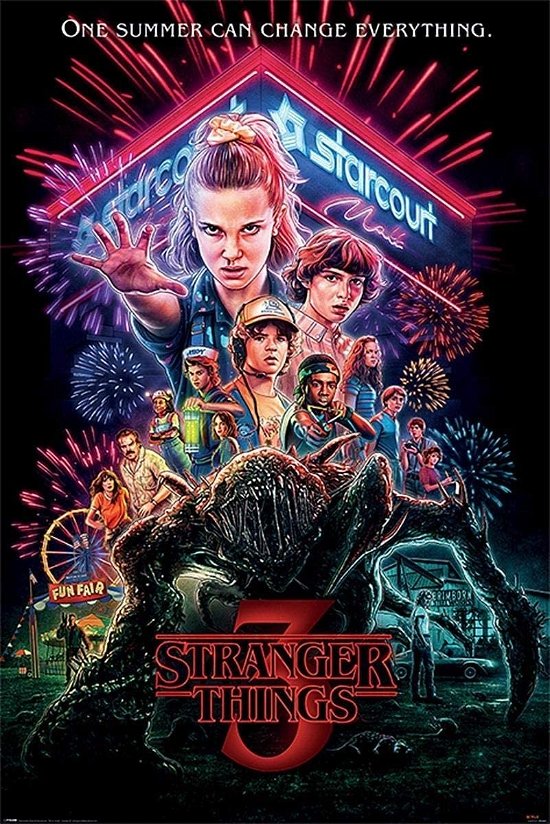 Cover for Stranger Things: Pyramid · Stranger Things: Pyramid - Summer Of 85 (3d Lenticular Poster 25x20 Cm) (Spielzeug)