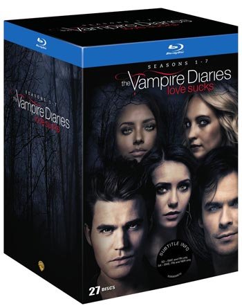 Cover for The Vampire Diaries · Seasons 1-7 (Blu-ray) (2016)