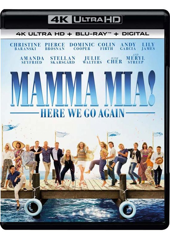Cover for Mamma Mia! Here We Go Again (4K Ultra HD/BD) [4K edition] (2018)