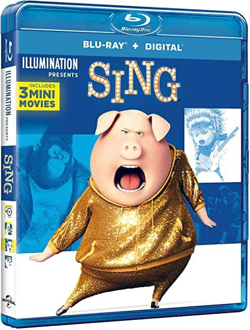 Cover for Cartoni Animati · Sing (Blu-ray) (2021)