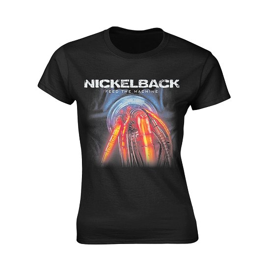 Cover for Nickelback · Feed the Machine (T-shirt) [size L] [Black edition] (2018)