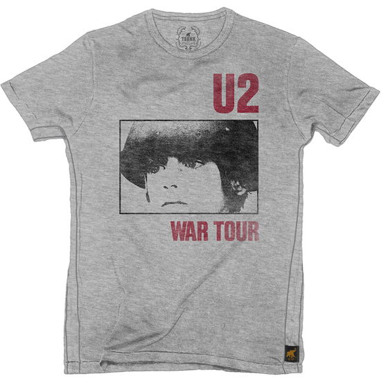 Cover for U2 · War Tour (T-shirt) [size S] [Grey - Unisex edition] (2020)