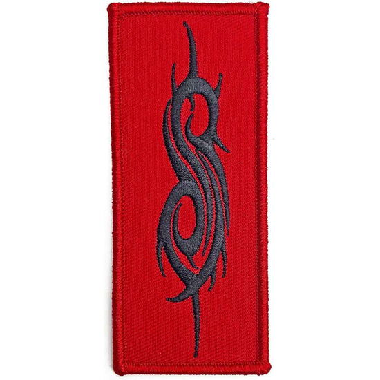 Slipknot Standard Woven Patch: Black Tribal Sigil - Slipknot - Produtos - Value Merch - 5056368634055 - 15 de dezembro de 2023