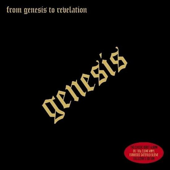 Cover for Genesis · Genesis To Revelation (Clear Vinyl) (LP) (2014)
