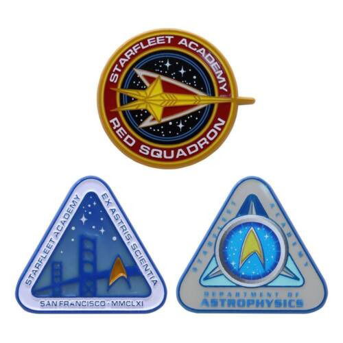 Star Trek Ansteck-Pins 3er-Set Starfleet Academy L - Star Trek - Fanituote -  - 5060662465055 - sunnuntai 25. joulukuuta 2022