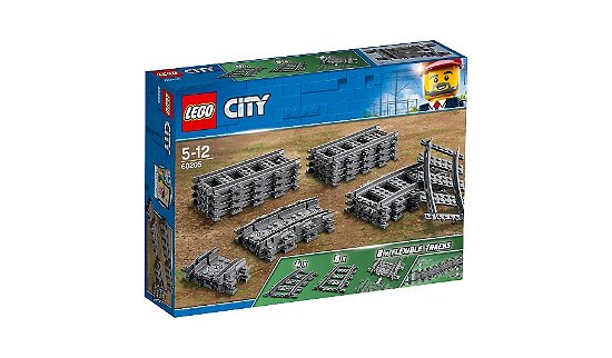 City Trains - Binari - Lego: 60205 - Produtos - Lego - 5702016199055 - 1 de julho de 2018