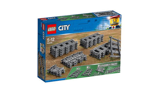 Lego City 60205 Treinrails 1Stuk - Lego - Merchandise - Lego - 5702016199055 - 1. juli 2018