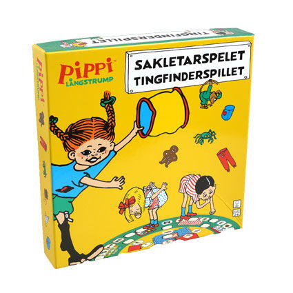Pippi Langstrømpe - Tingfinder spillet - - Board game - Barbo Toys - 5704976086055 - November 4, 2020