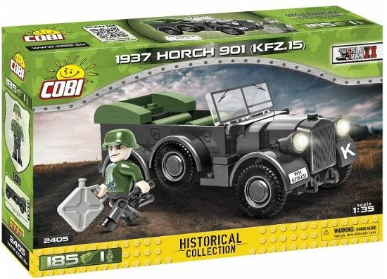 Cover for Cobi  World War Ii  1937 Horch 901 Kfz.15 185 Pcs Not For Sale In Hungary Toys (MERCH)