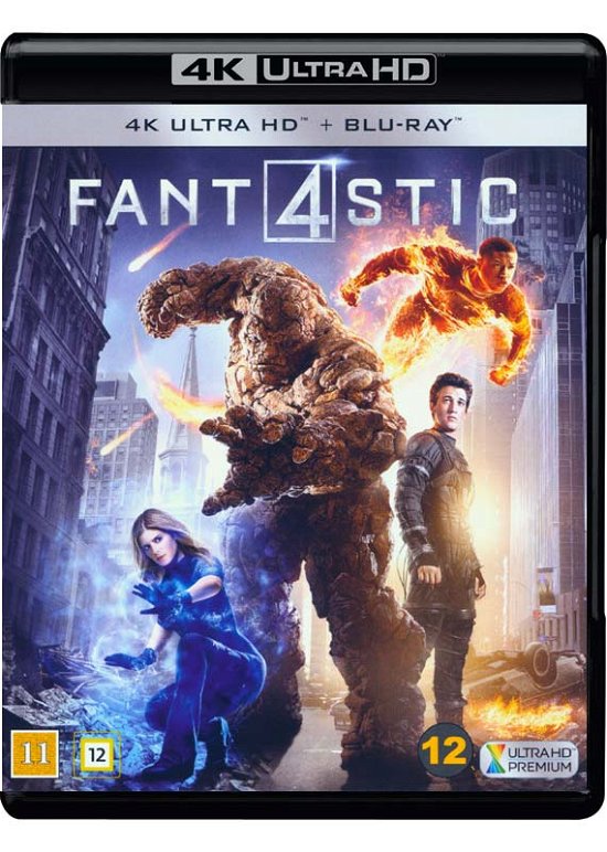 Cover for Fantastic Four · Fantastic Four - 4k Ultra Hd (Blu-ray) (2016)