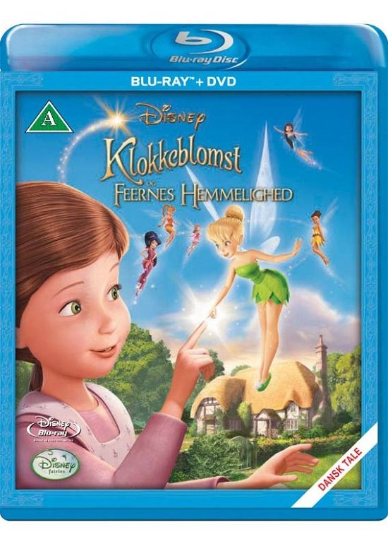 Cover for Disney · Klokkeblomst &amp; Feernes Hemmelighed (Blu-ray/DVD) (2010)