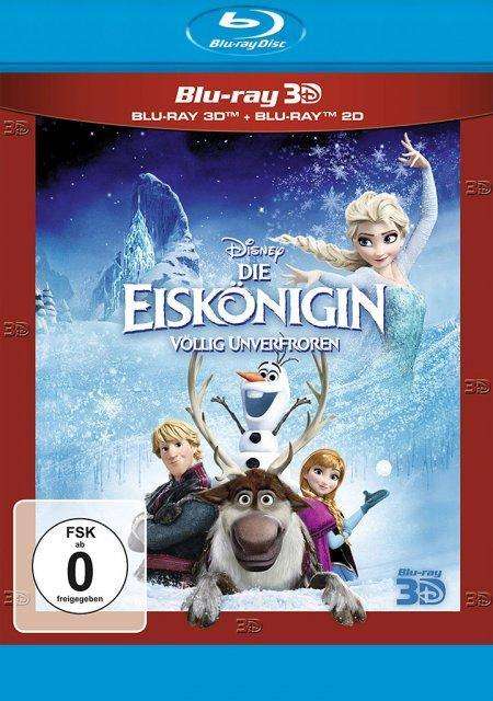 Cover for Die Eiskönigin - Völlig Unverfroren 3D BD (3d/2d (Blu-ray) (2014)