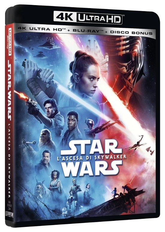 Star Wars Ep. Ix L'ascesa Di Skywalker (4k+br+disco Bonus) - Cast - Film - DISNEY - 8717418561055 - 4. maj 2020