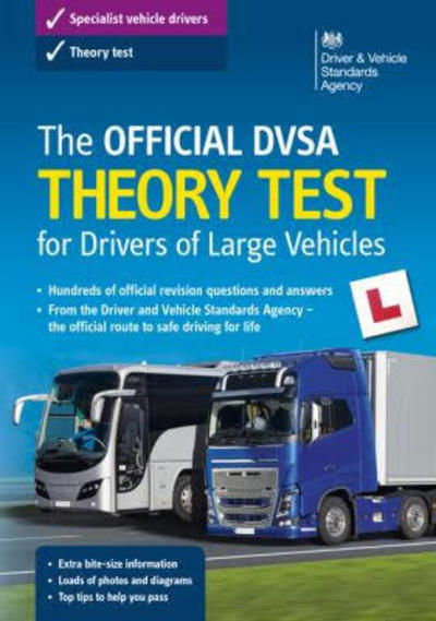 Cover for Driver and Vehicle Standards Agency · The official DVSA theory test for large goods vehicles (Paperback Book) [Jan. 2017 edition] (2017)