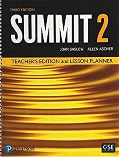 Cover for Joan Saslow · Summit Level 2 Teachers Edition (N/A) (2019)